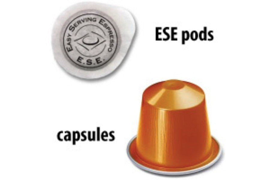 ESE Pods Versus Coffee Capsules myCuppa