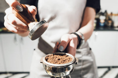 mycuppa explains how to improve your distribution and tamping for better espresso coffee
