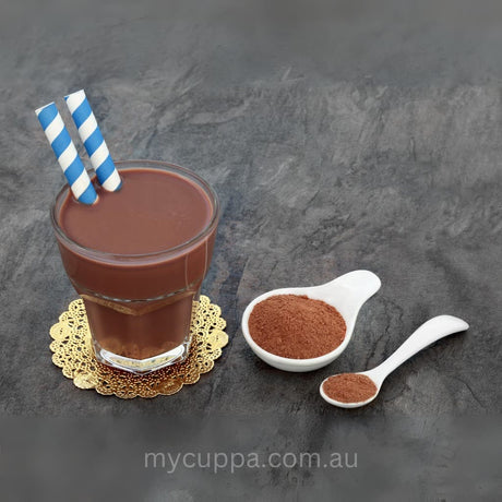 mycuppa has delicious tasting drinking chocolate powders made in Melbourne, Australia.