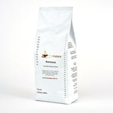 mycuppa 1kg pack of Santosa certified Organic coffee blend.