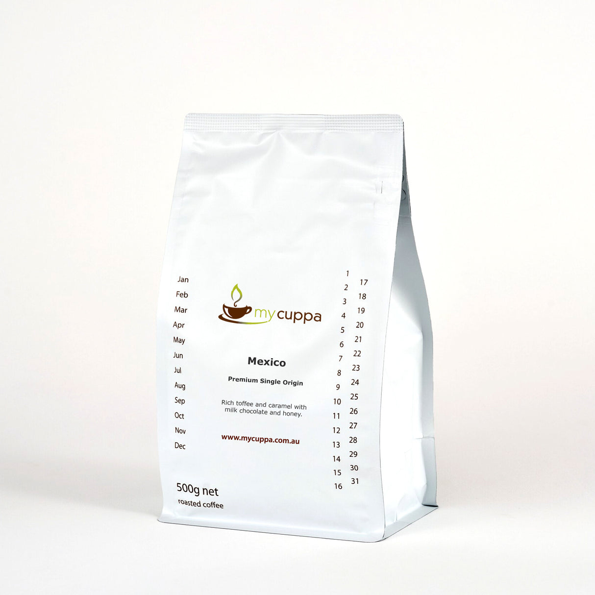 mycuppa 500g bag Mexico Specialty arabica roasted coffee