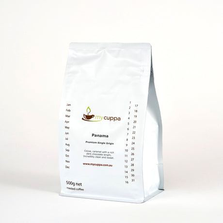 mycuppa 500g pack of delicious Panama single origin coffee