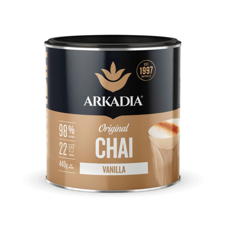mycuppa 440g Arkadia Vanilla Chai Tea Powder