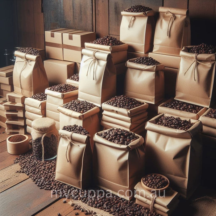 Save on these great value bulk coffee bundles at mycuppa