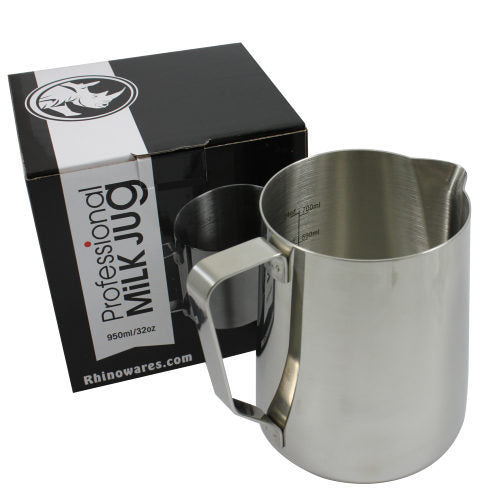 Professional stainless steel milk jug